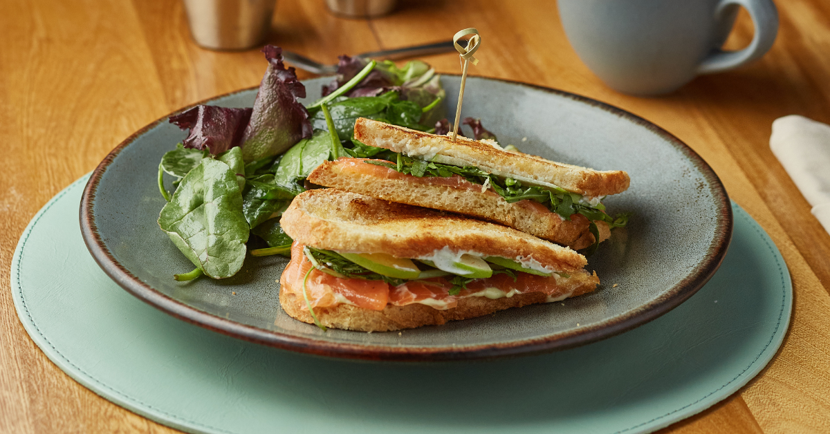 Sándwich de Salmón