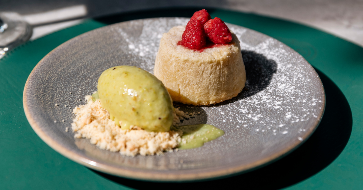 Fondant de Vainilla y Frambuesa