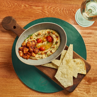 HUMMUS CON PULPO EN ADOBO